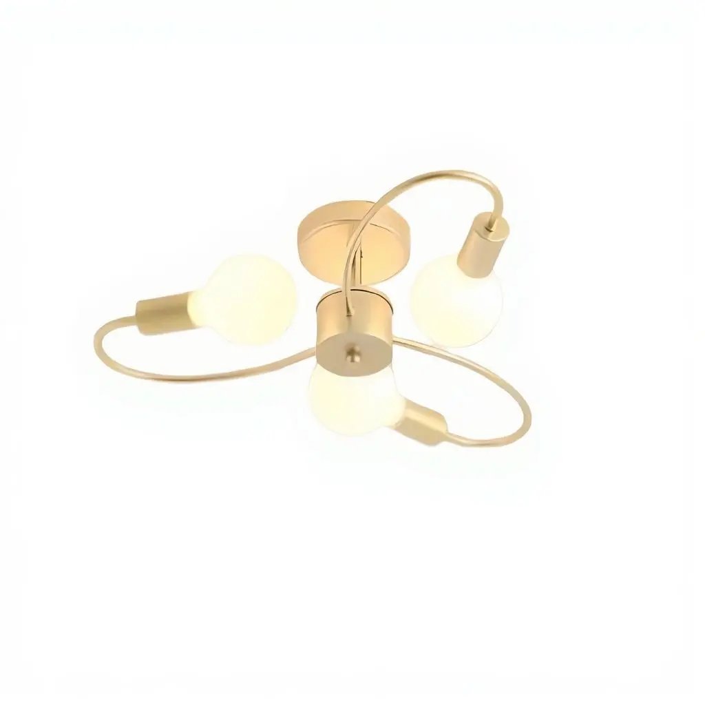 Lampa sufitowa LED Sólglød nowoczesna plafoniera z akrylowym kloszem do salonu i sypialni Lampy24