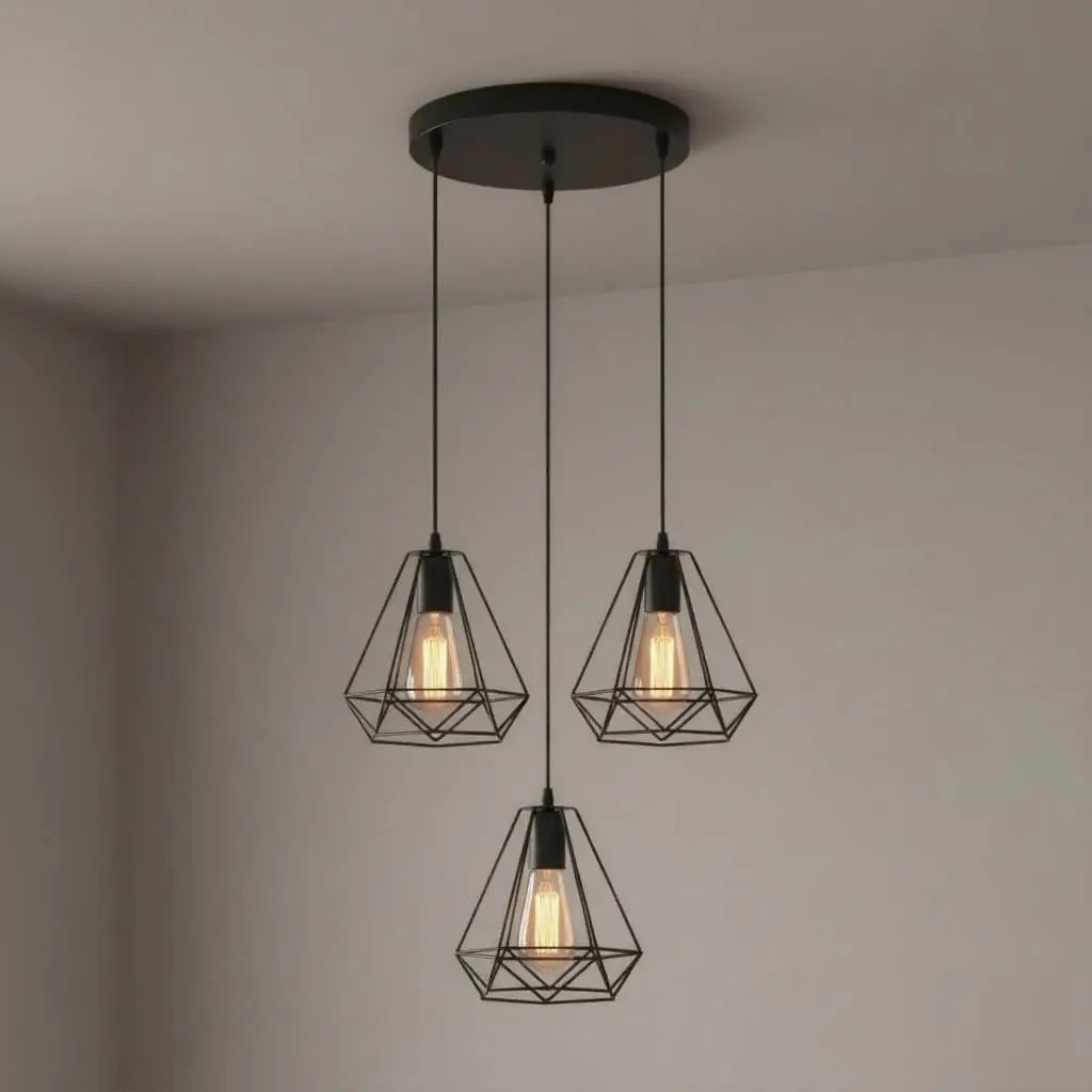 Zawieszenie sufitowe LED Arktis – nowoczesna lampa wisząca z regulacją wysokości Lampy24