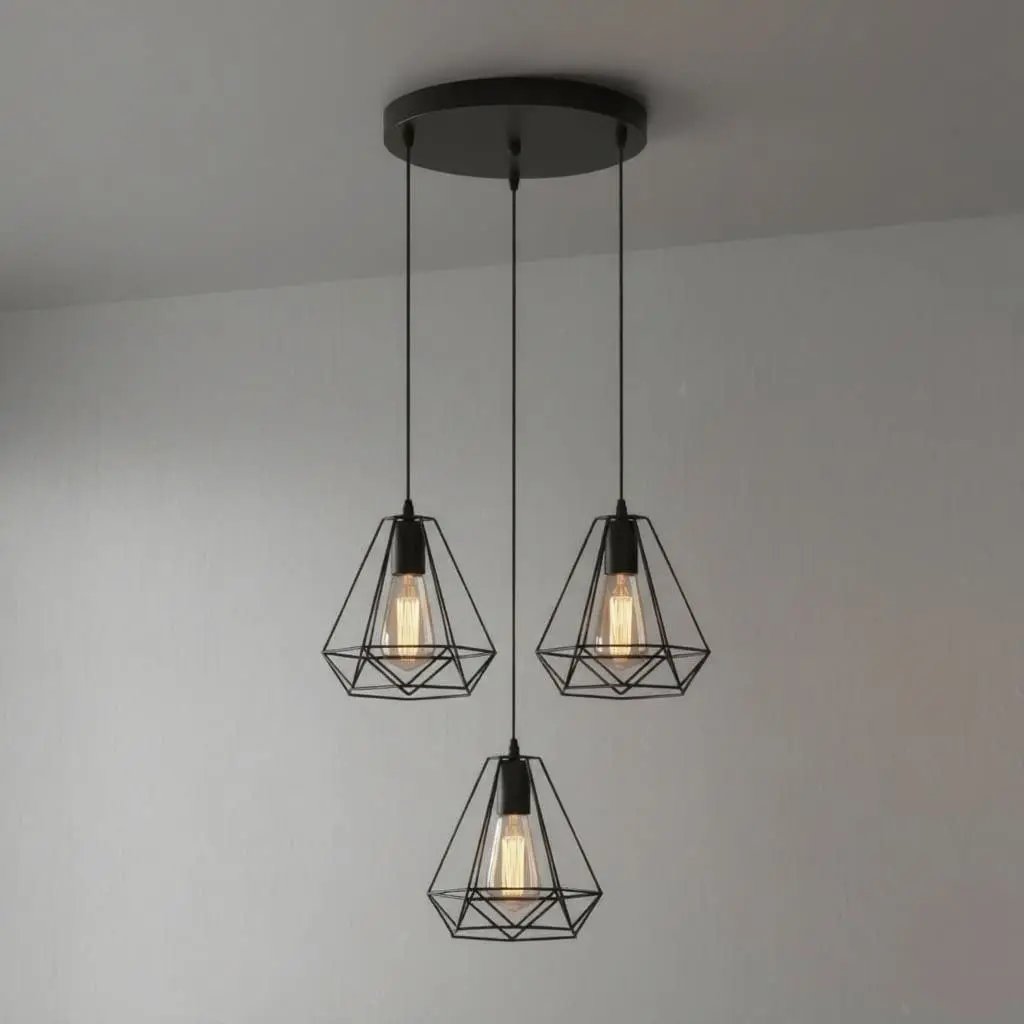 Zawieszenie sufitowe LED Arktis – nowoczesna lampa wisząca z regulacją wysokości Lampy24