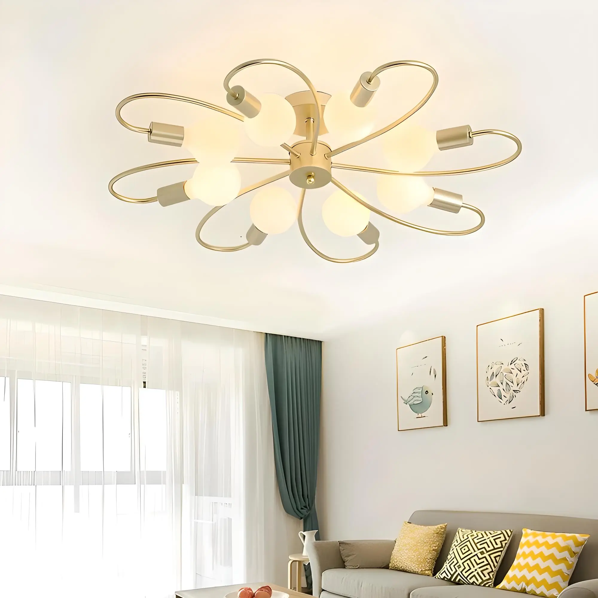 Lampa Sufitowa Sólglød